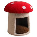 Mushroom Shaped Cat Bed