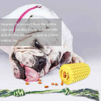 Dog Toys, Dog Toys Suitable For Strong Chewing, Durable And Chewy Squeaking Interactive Dog Toys, Small, Medium And Large Dog And Puppy Teeth Chewing Corn Cob Toys