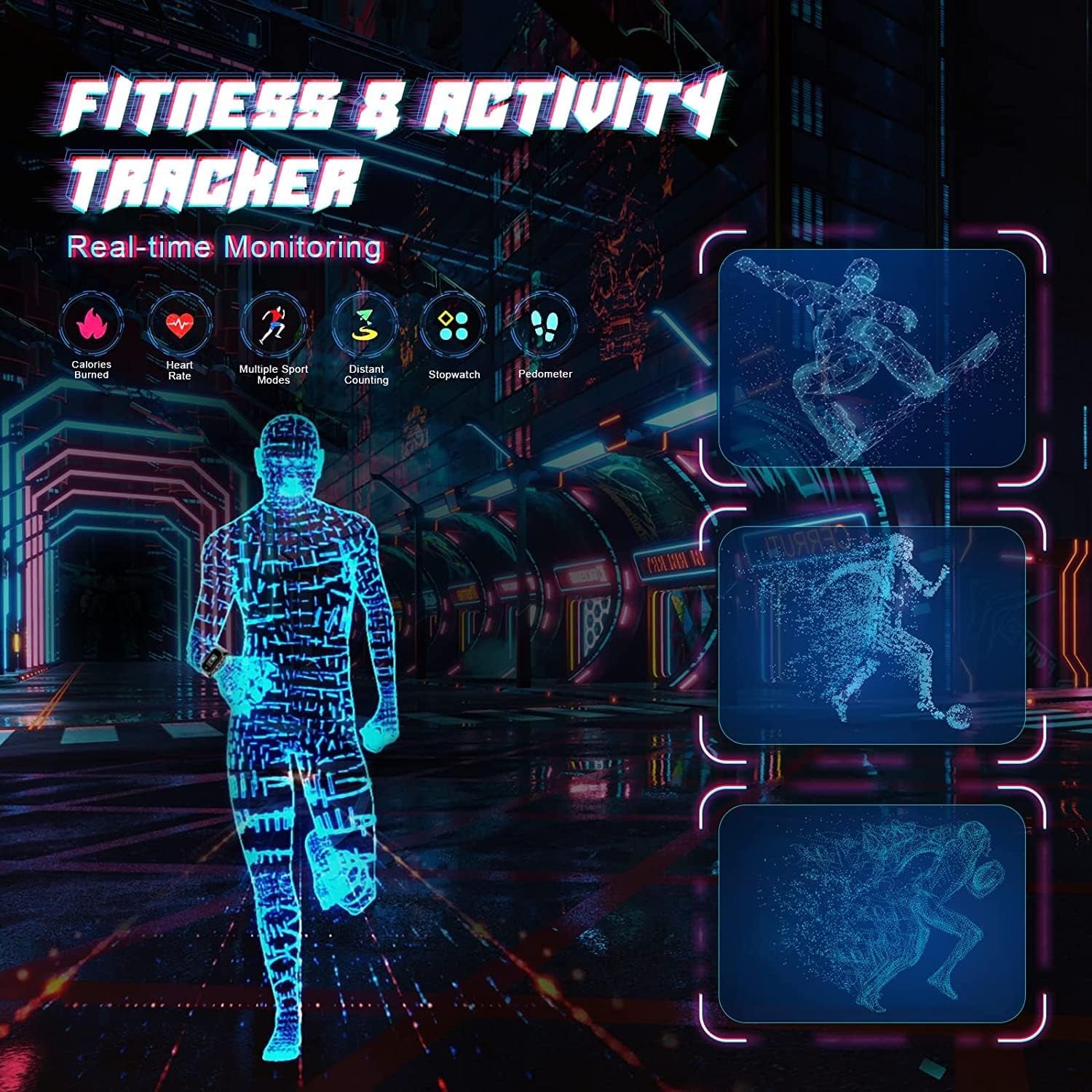 Smart Watch with Earbuds for Women and Men,Activity Fitness Tracker Watch Combo Bluetooth Earbuds Can Receive Calls Messages Sleep Tracker Calorie Counter for Men Women (Black)