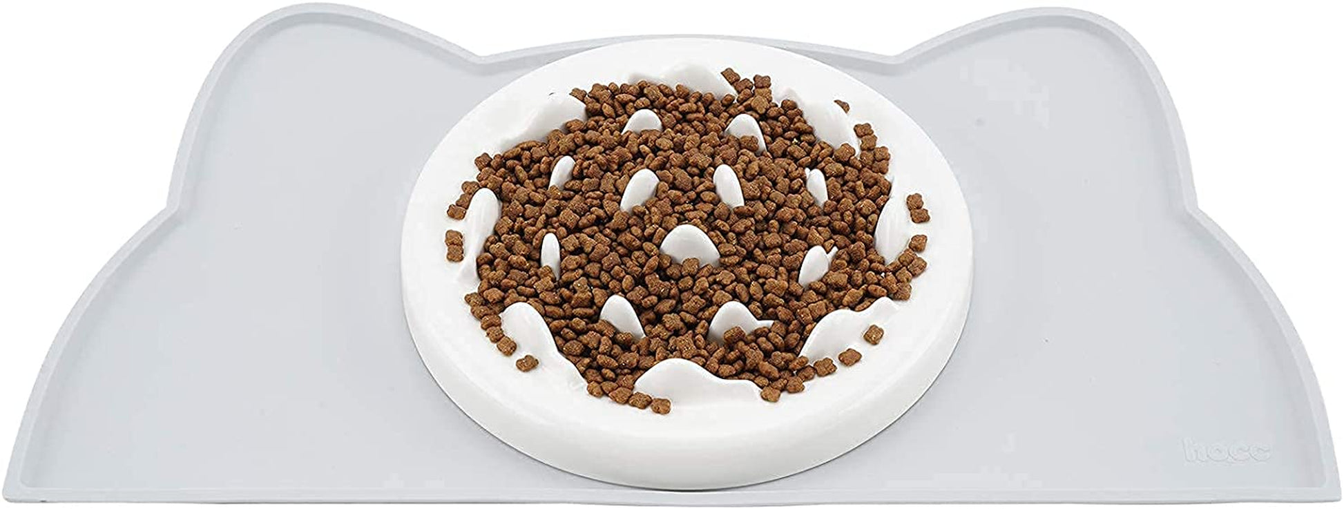 Dog Slow Feeder Bowl with Non-Slip Mats, Slow Eating Dog Bowl, Preventing Choking Healthy Eating Diet Pet Dog Slow Feeding Bowls