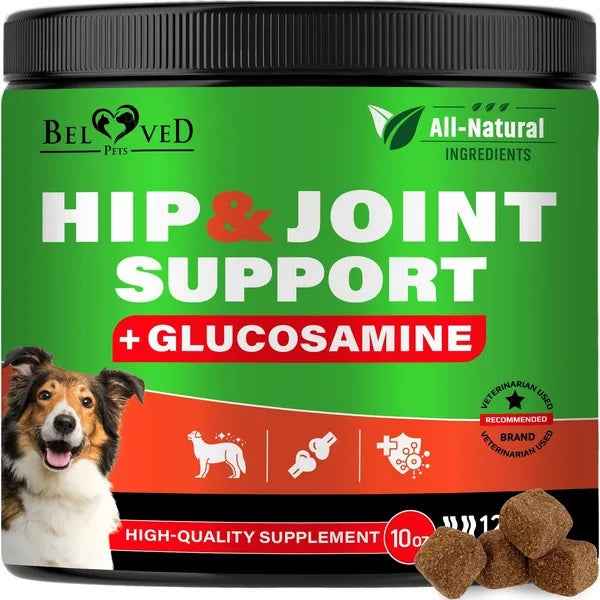 Dog Hip And Joint Supplement Arthritis Pain Relief Treats Glucosamine Chondroitin MSM Soft Chews