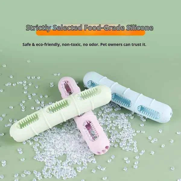 DOG Chew Toys For Teeth Cleaning,Pet Sausage Chew Brush,Pet Chew & Clean Buddy